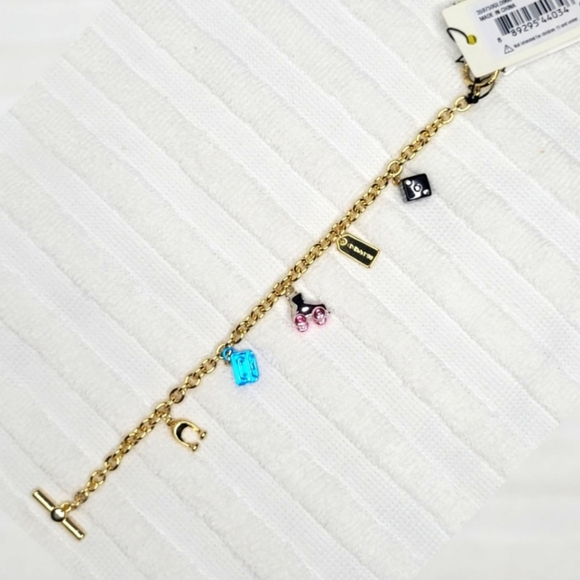 🛼Coach 70~80's Retro Multi Charm Bracelet - Picture 7 of 8